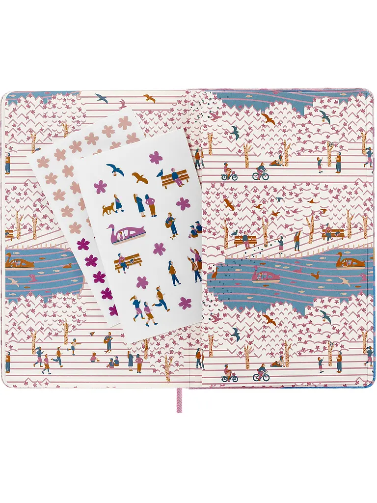 Записник Moleskine Sakura середній, Нелінований Канва (LESU05QP062) - фото 6