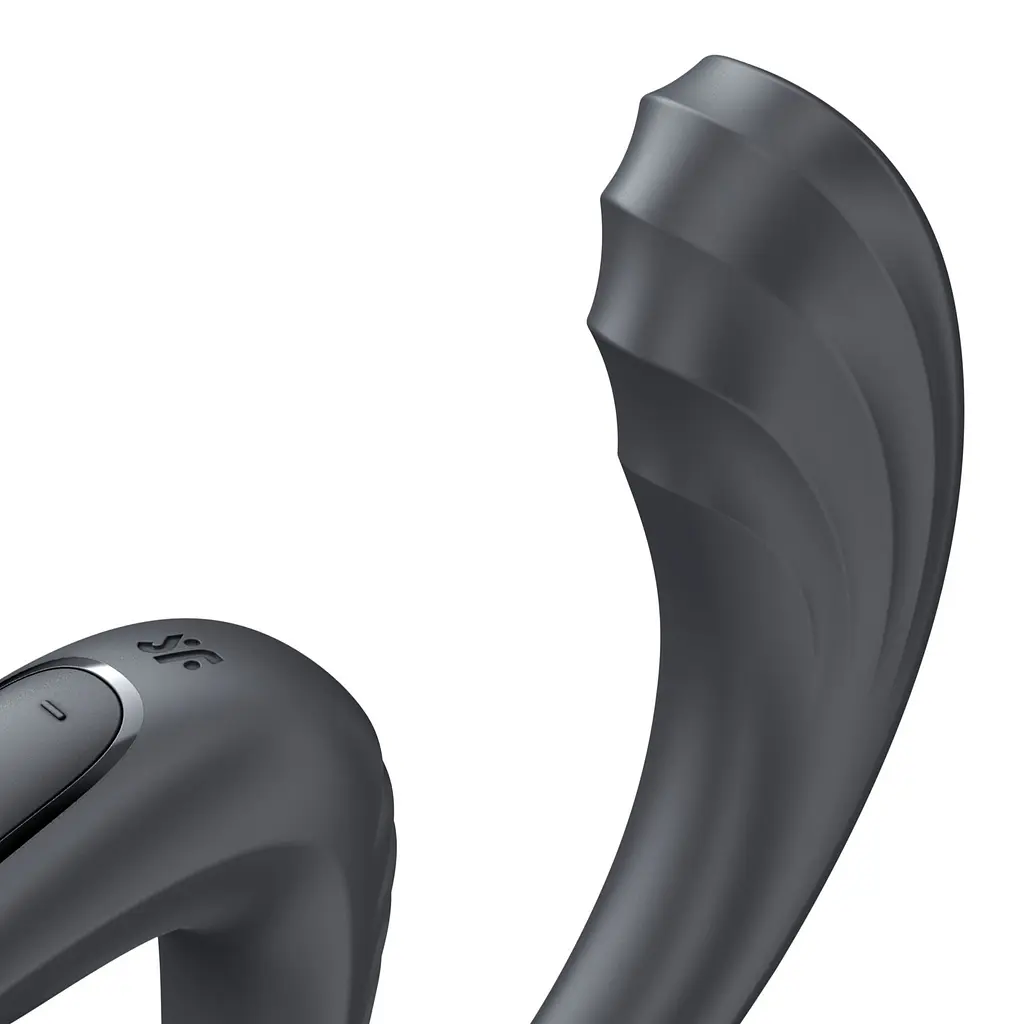 Вибратор Satisfyer G for Goddess 3 Dark Grey Вагинально-клиторальный - фото 4