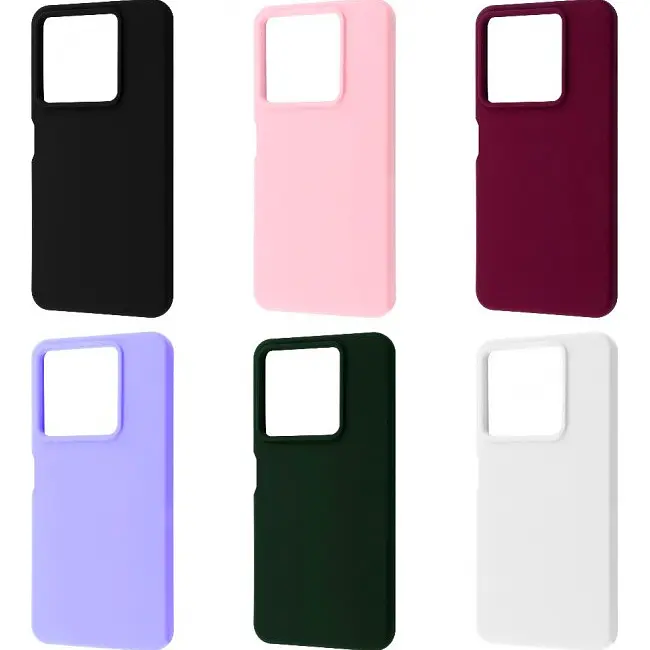 Чехол Wave Full Silicone Cover для Redmi Note 13 5G Plum [101843] - фото 3