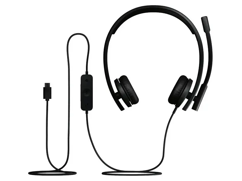 Гарнитура Logitech H570e Stereo USB-C Black (981-001431) - фото 6