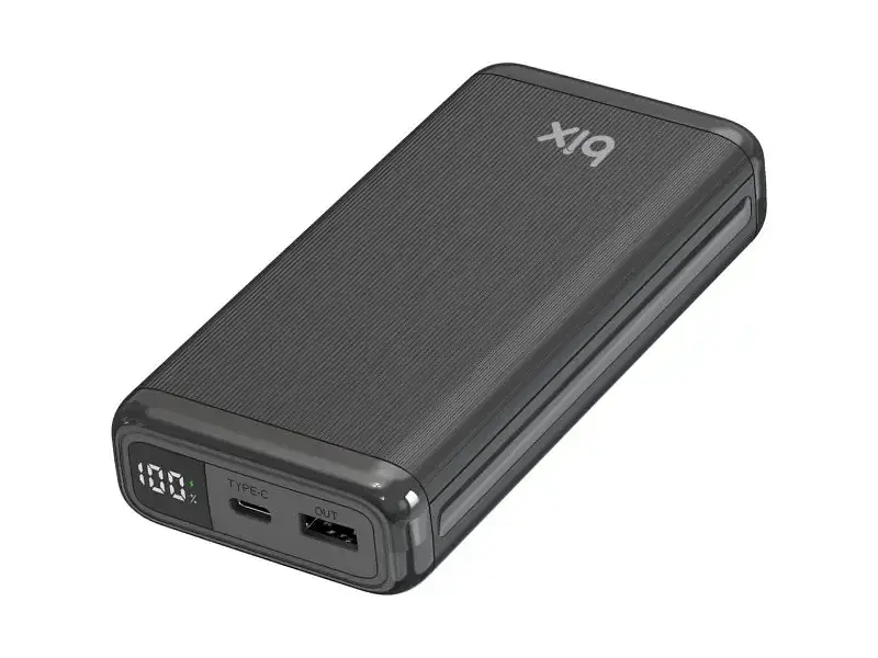 Зовнішній акумулятор (Power Bank) Bix BXPB204 20000mAh Black - фото 2