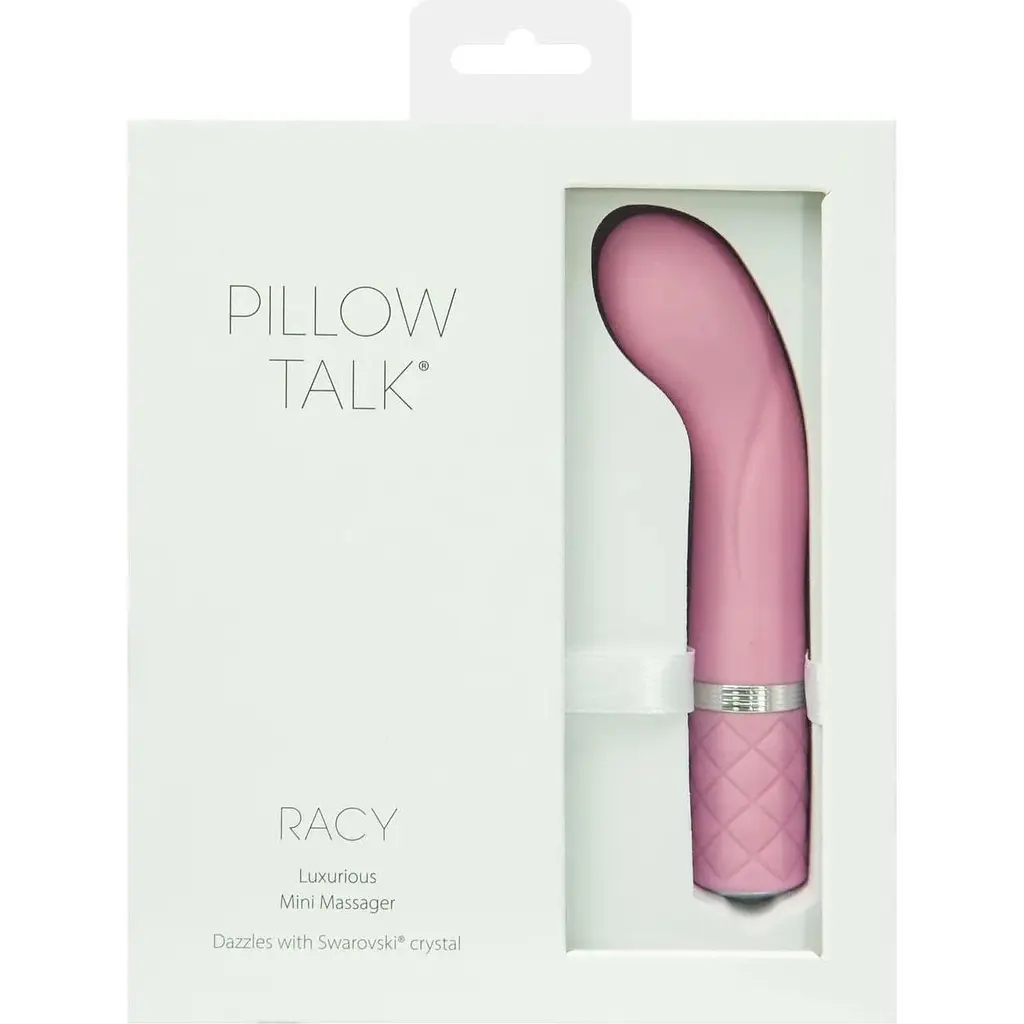 Роскошный вибратор Pillow Talk Racy с кристаллом Сваровски для точки G подарочная упаковка - фото 9