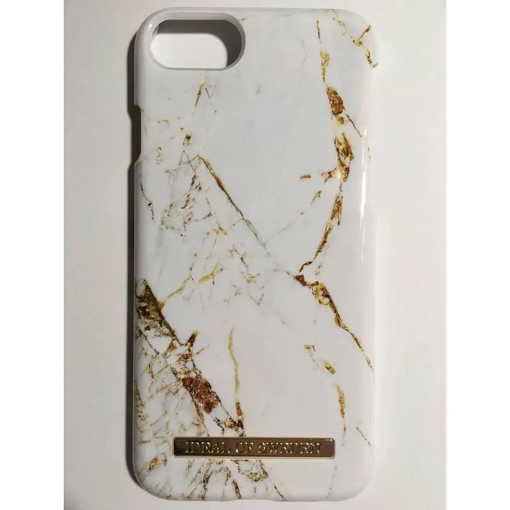 Чехол IDeal of Sweden MagSafe для iPhone 7 8 SE 2020 SE 2022 SE 2 Carrara Gold - фото 2