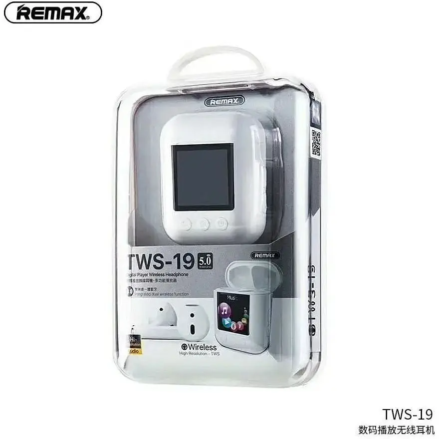 Наушники Bluetooth Remax Digital Player TWS-19 BT5.0 IPX4 - фото 2