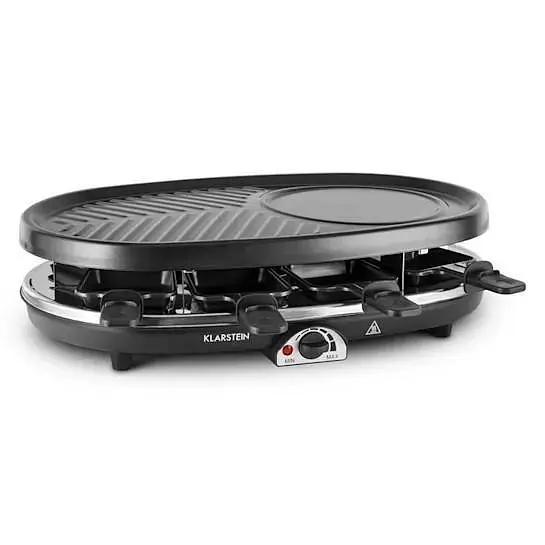Гриль раклет Klarstein All-U-Can Grill Raclette 4-in-1 (10028450) - фото 2