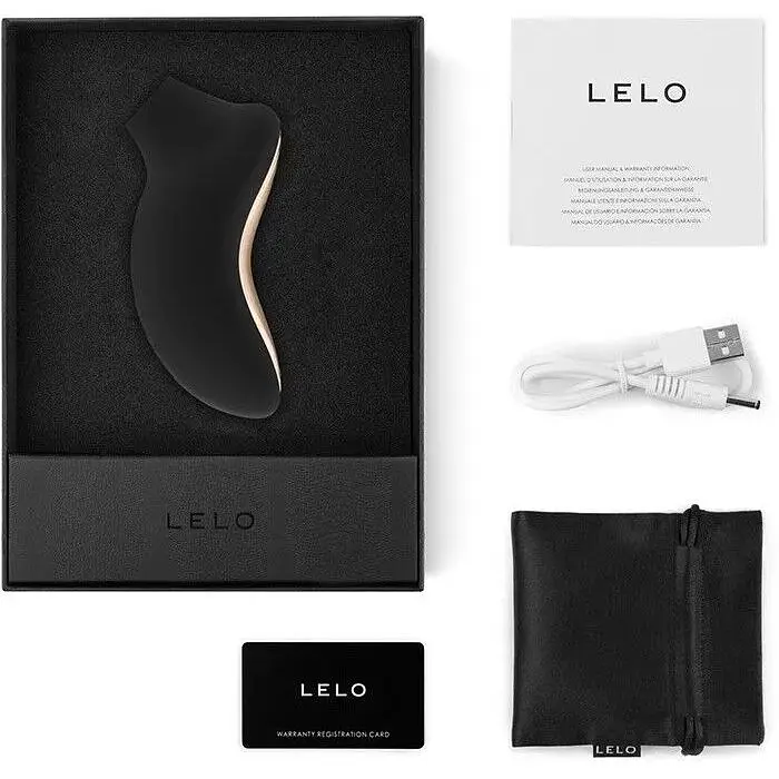 Звуковий стимулятор клітора Lelo Sona Black - фото 3