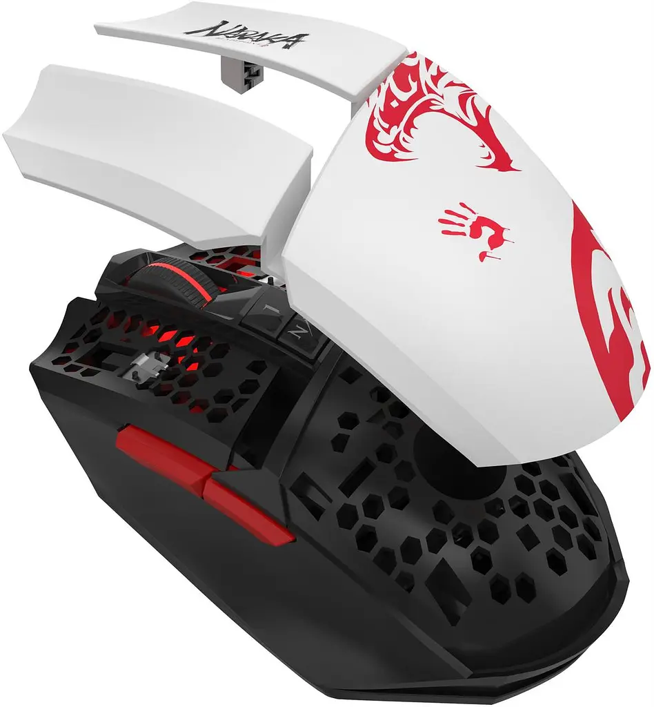 Миша бездротова A4Tech Bloody R36 Ultra Naraka Білий - фото 7