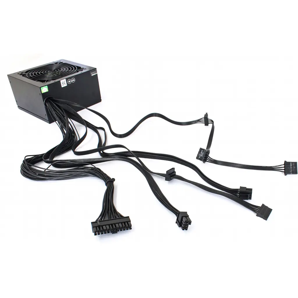 Блок живлення Gamemax GM-600 80+ APFC Black - фото 4
