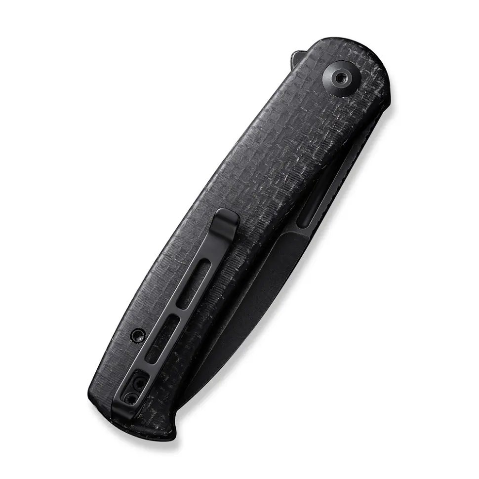 Ніж складаний туристичний Civivi Caetus Flipper, (8.8 см) Damascus/карбоновий Fiber - фото 5