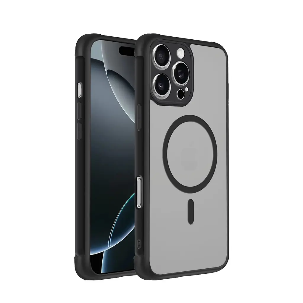 Чохол MAKE Apple iPhone 16 Pro Max Frame Magnet Pro Black - фото 3