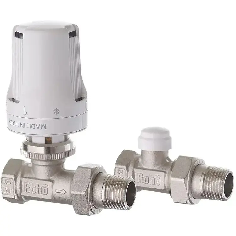 Комплект для підключення радіатора Roho 1/2" прямий R5160-050K RO0118