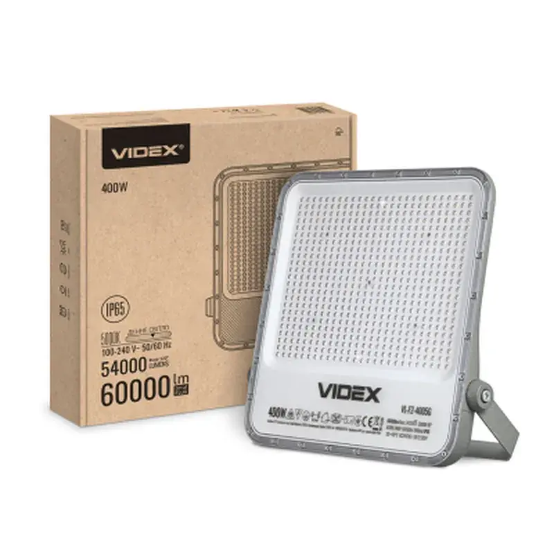 Прожектор Videx LED PREMIUM F2 400W 5000K 220V (VL-F2-4005G) - фото 7