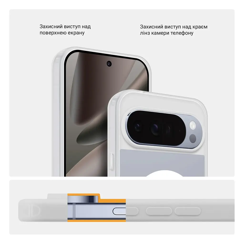 Чехол ArmorStandart Uniq MagCase для Google Pixel 10 Pro XL Clear - фото 3