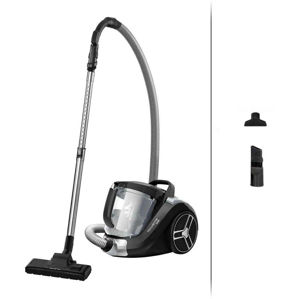 Пылесос Rowenta Compact Power XXL Classic + Kit контейнерный черный (RO4B25EA) - фото 4