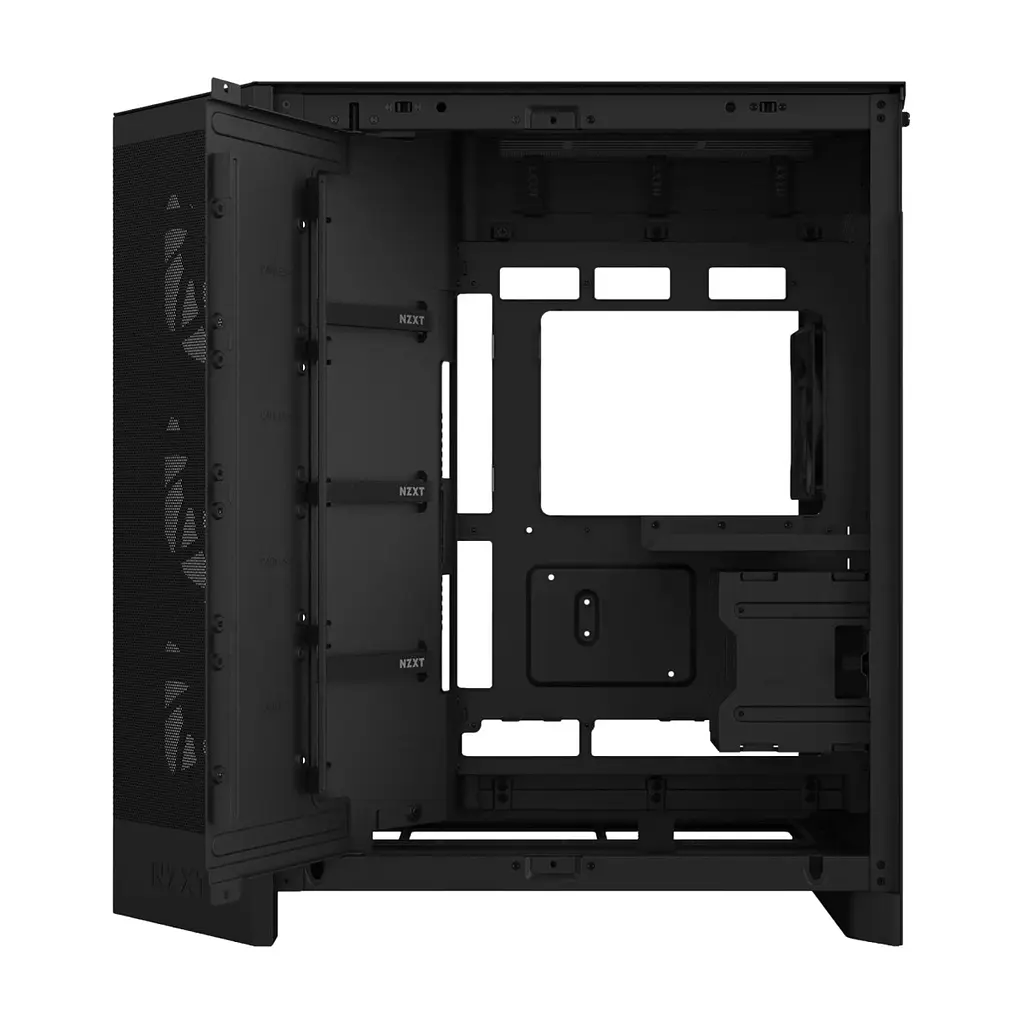 Корпус для ПК NZXT H9 Flow RGB Dual-Chamber Black (CM-H92FB-P1) - фото 6