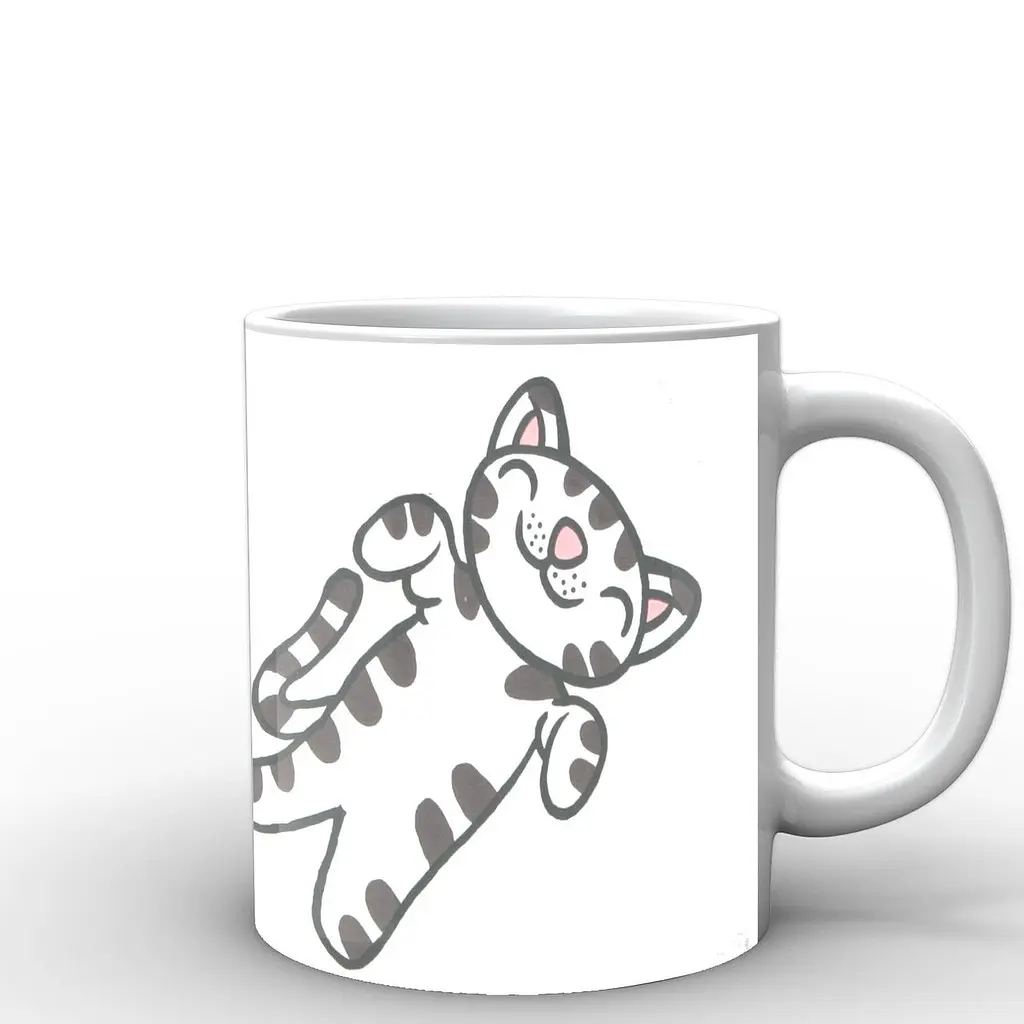 Кухоль GeekLand Теорія великого вибуху The Big Bang Theory Soft Kitty BB.002.02 330 мл білий - фото 3