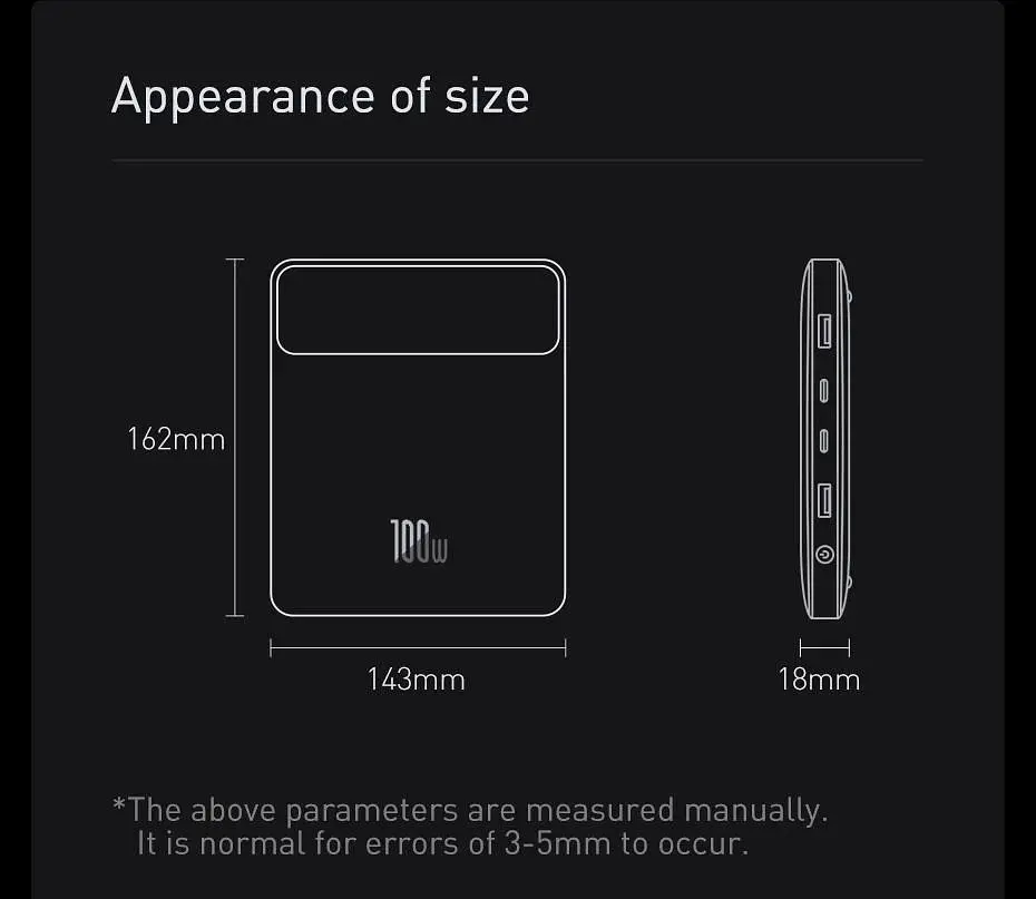 Зарядное устойство Power bank Baseus Blade 100W 20000mAh для ноутбуков - фото 10