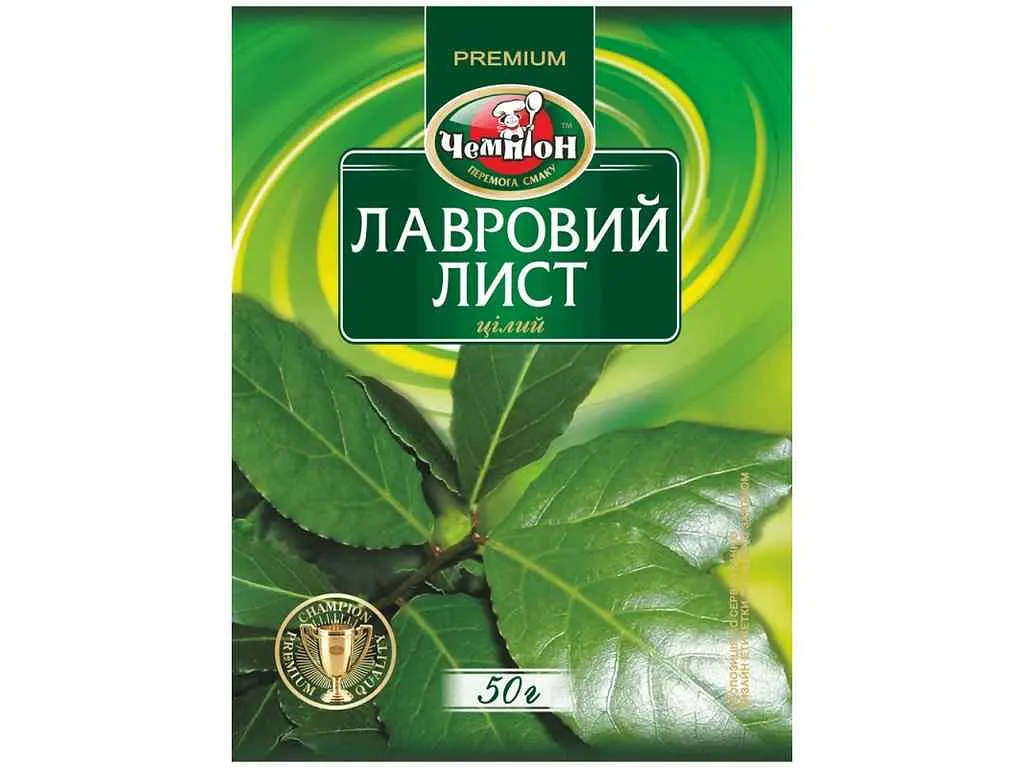 Лавровий лист Чемпіон 50 г цілий