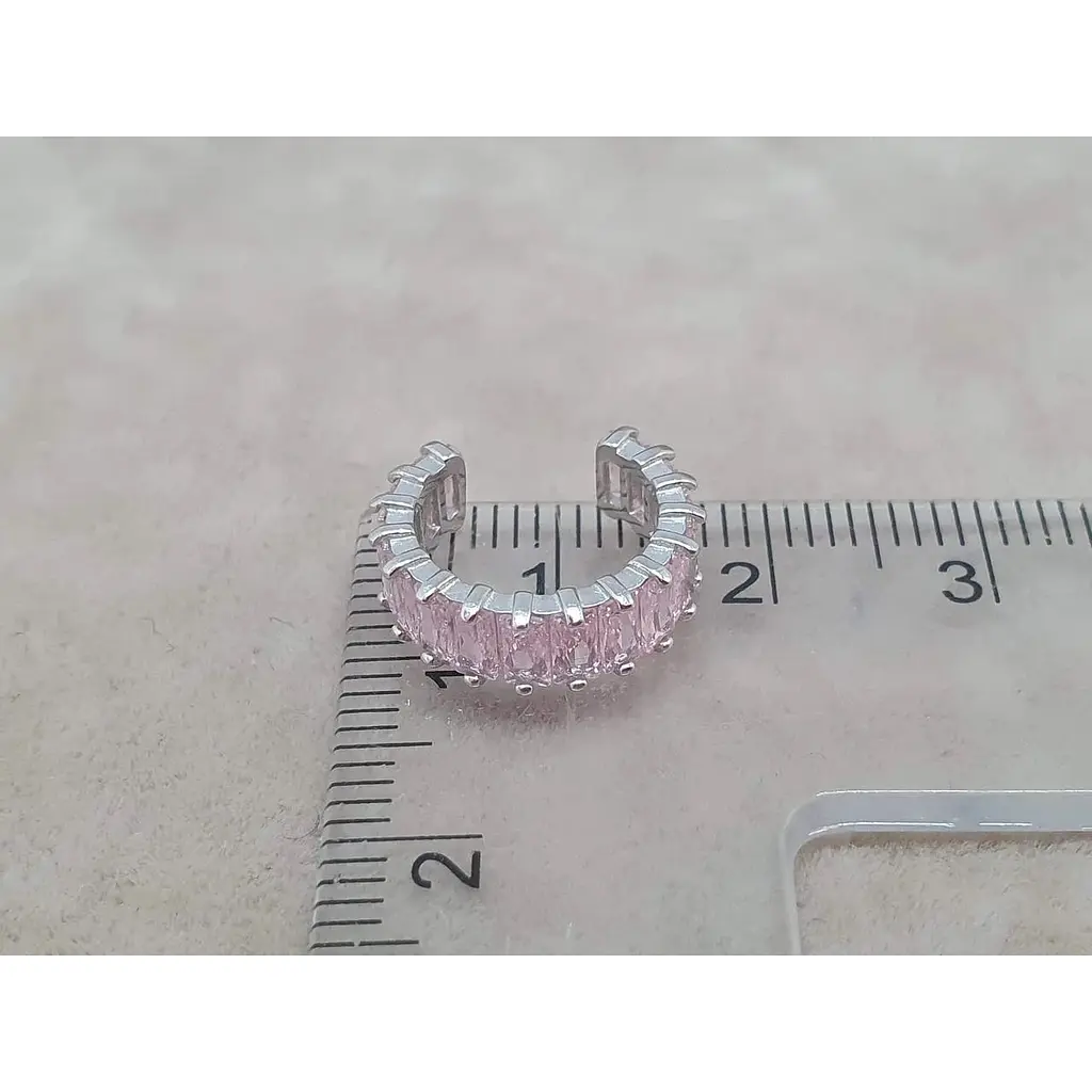 Серебряная серьга-кафф на хеликс Umax. 70124U РОЗ - фото 4