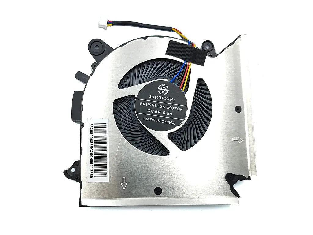 Вентилятор (кулер) для MSI GF65 GF63 GF63VR GF76 GL76 GF66 (PABD08008SH N413) 0.5A 5VDC (CPU Fan) - фото 3