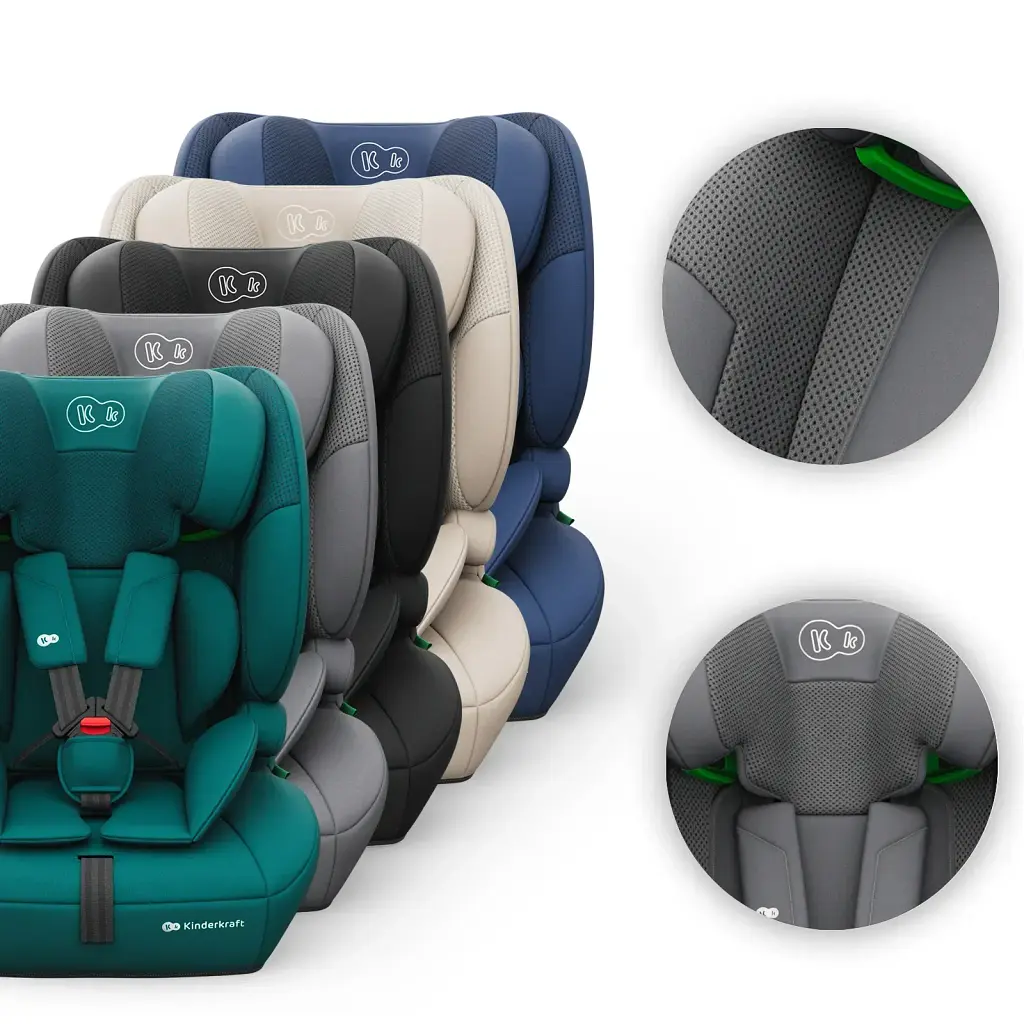 Автокрісло Kinderkraft Comfort Up 2 Plus i-Size Grey (KCCOUP02GRYPL00) - фото 10