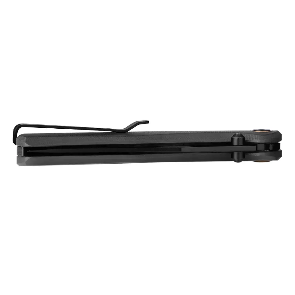 Ніж складаний туристичний Ruike P882-B, (8.5 см) 12С27/G10 чорний - фото 8