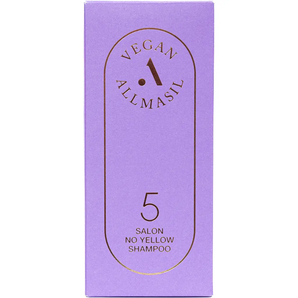 Шампунь проти жовтизни волосся All Masil 5 Salon No Yellow Shampoo 300 мл - фото 2