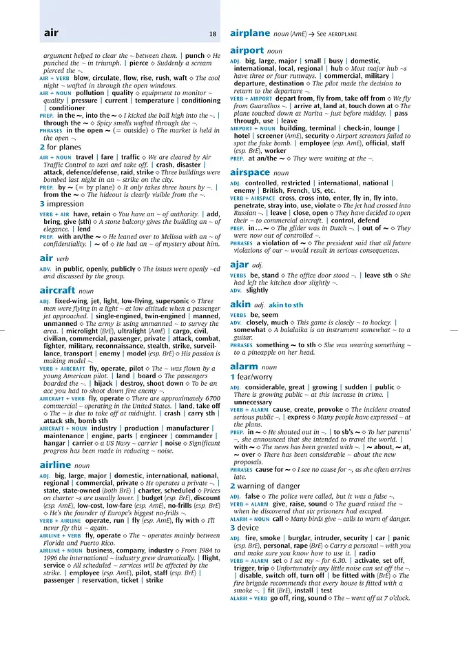 Oxford Collocations Dictionary for Students of English. 2nd Edition - фото 3