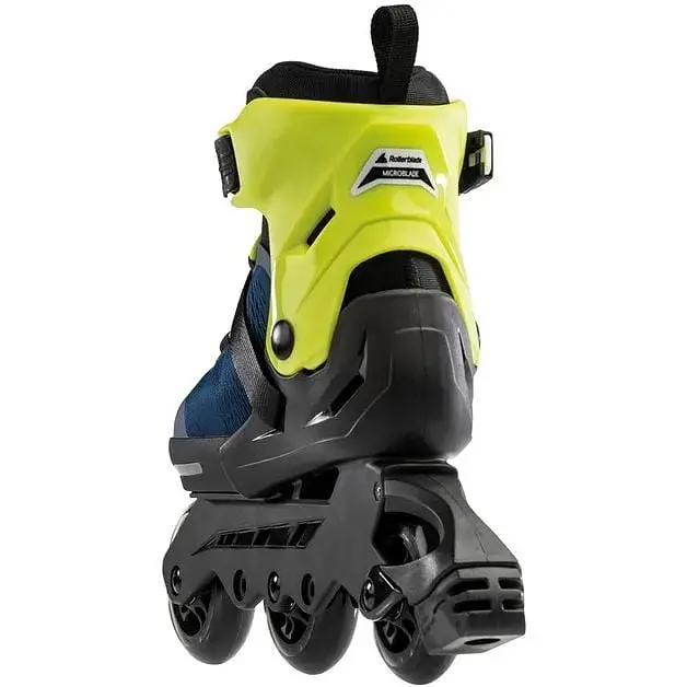 Ролики Rollerblade Microblade 3WD 33-36.5 Pacific Blue/Lime (1012-07221700-159-33-36.5) - фото 5