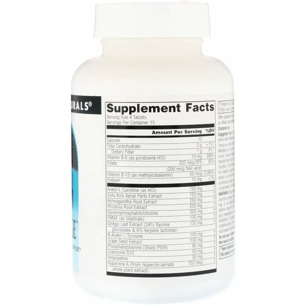 Заряд мозга Source Naturals 60 таблеток - фото 2