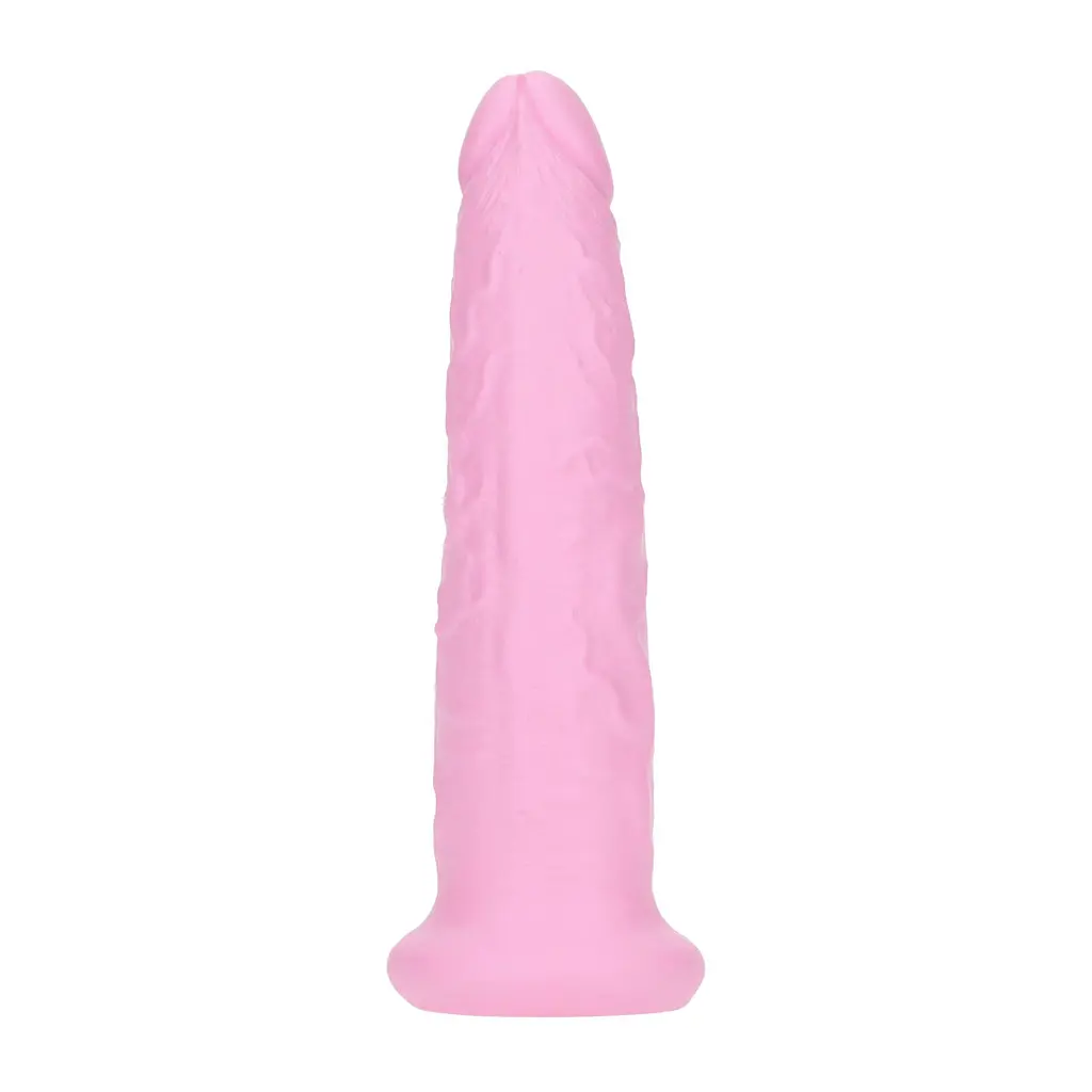 Фалоімітатор на присосці Toyz4lovers Delicious Bubble Gum 19.5 см (рожевий) - фото 8