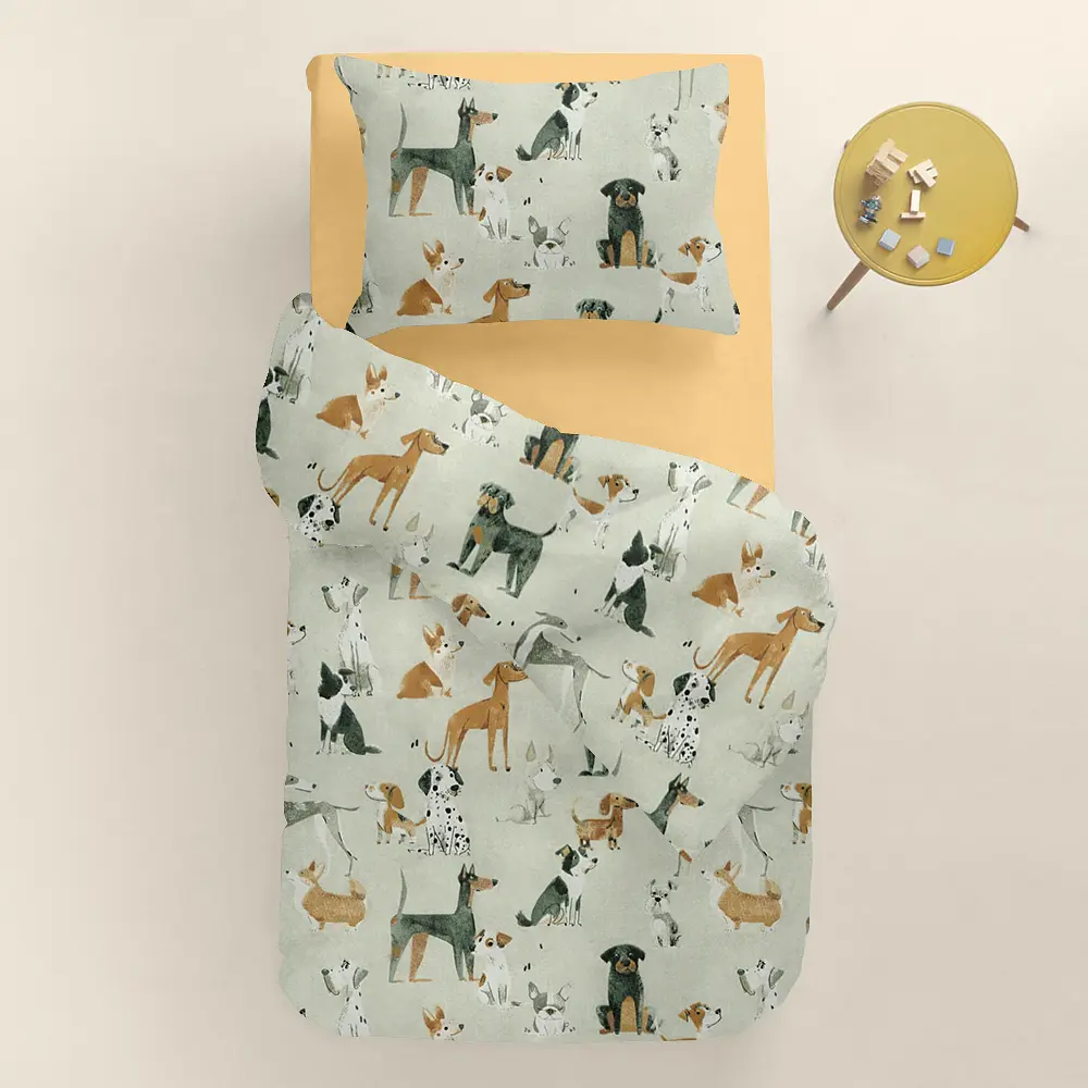 Дитяча постільна білизна в ліжечко HAPPY DOGS CS5 COSAS (4822052467091) - фото 2