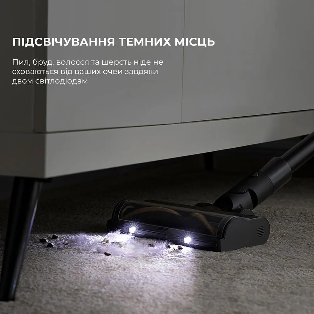 Акумуляторний пилосос Dreame R10 Pro VTV41B Black - фото 5