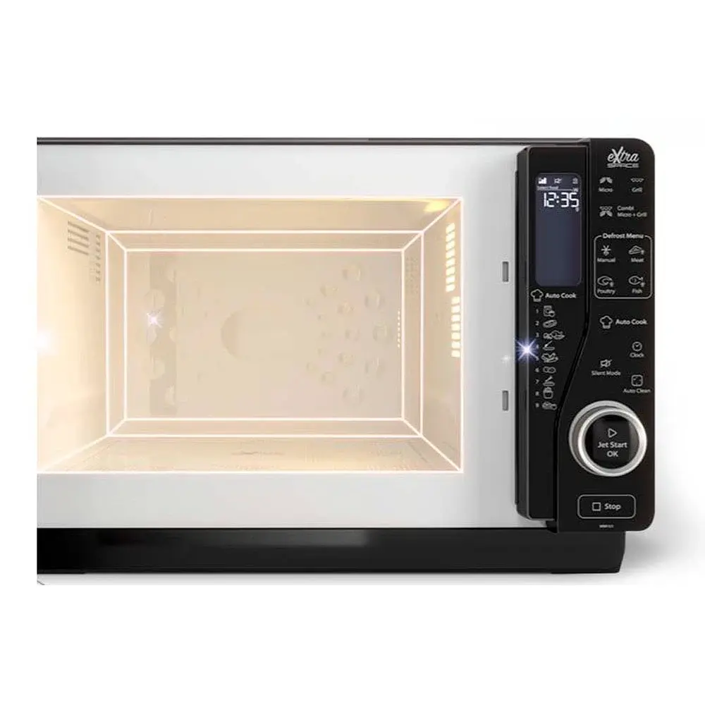 Мікрохвильова піч з грилем Whirlpool MWF 421 SL Black UA - фото 5