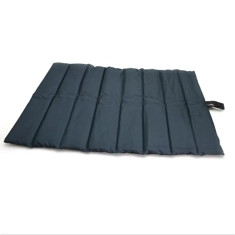 Лежак-матрац для собак Zoo-hunt Вояж портативний коричневий+сірий XXL 80х120 см (ZH50098360-1) - фото 4