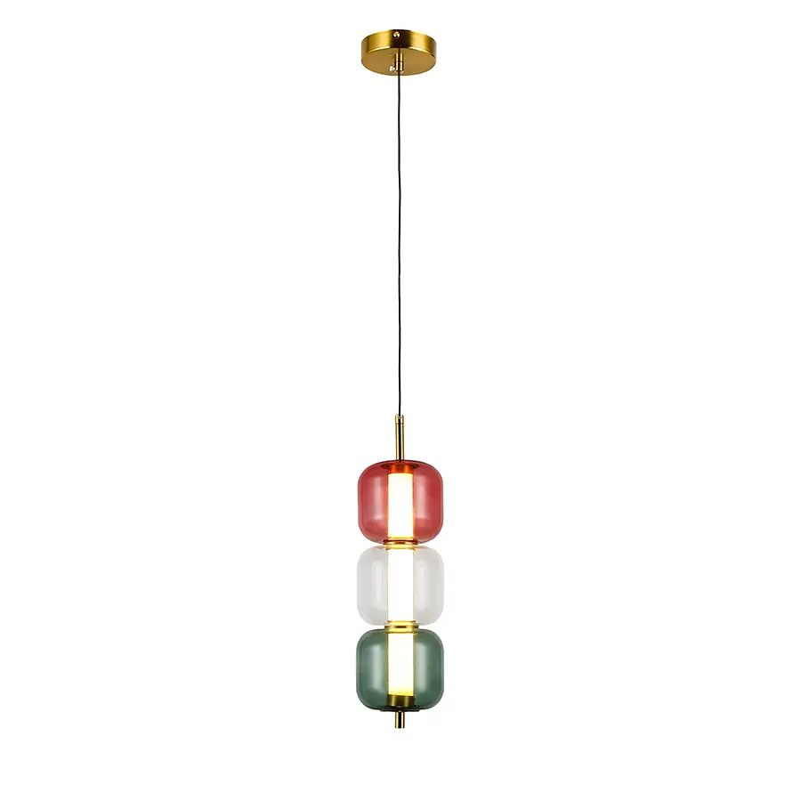 Світильник підвісний LED Levistella 800P3151 (110*300) RCG, 5W, комбінований плафон, сучасний стиль для дому - фото 2