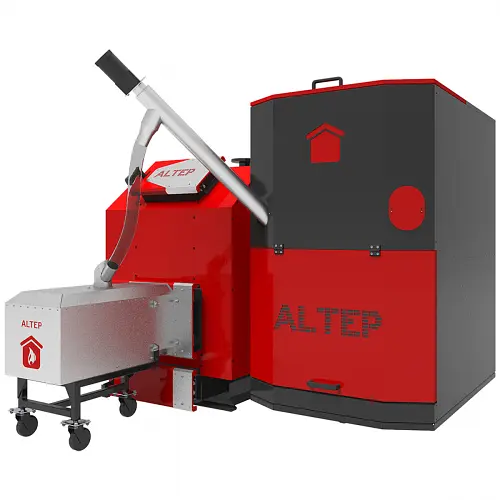 Твердопаливний котел Altep TRIO UNI Pellet Plus - 80 кВт (пальник та вентилятор) - фото 4