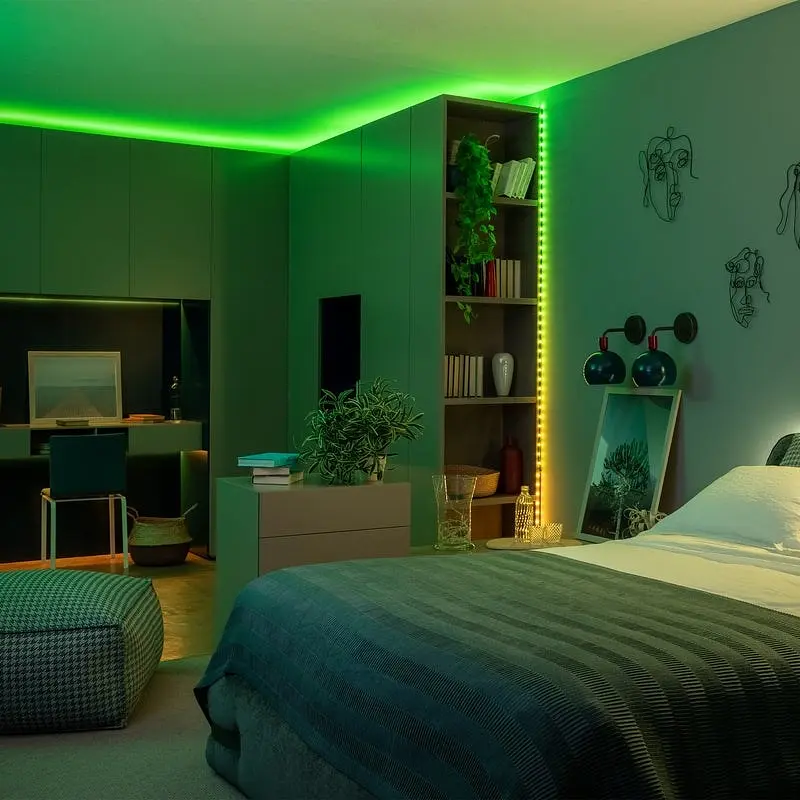 Twinkly Гірлянда Smart LED Twinkly Dots Lights RGB 400 IP44 20м кабель чорний - фото 2