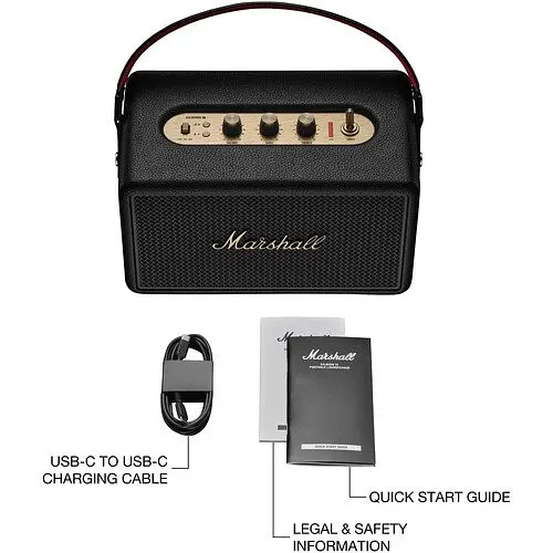 Колонка Marshall Kilburn III Black and Brass 50W Original (Підтримка офіційного додатку) (1007443) - фото 5