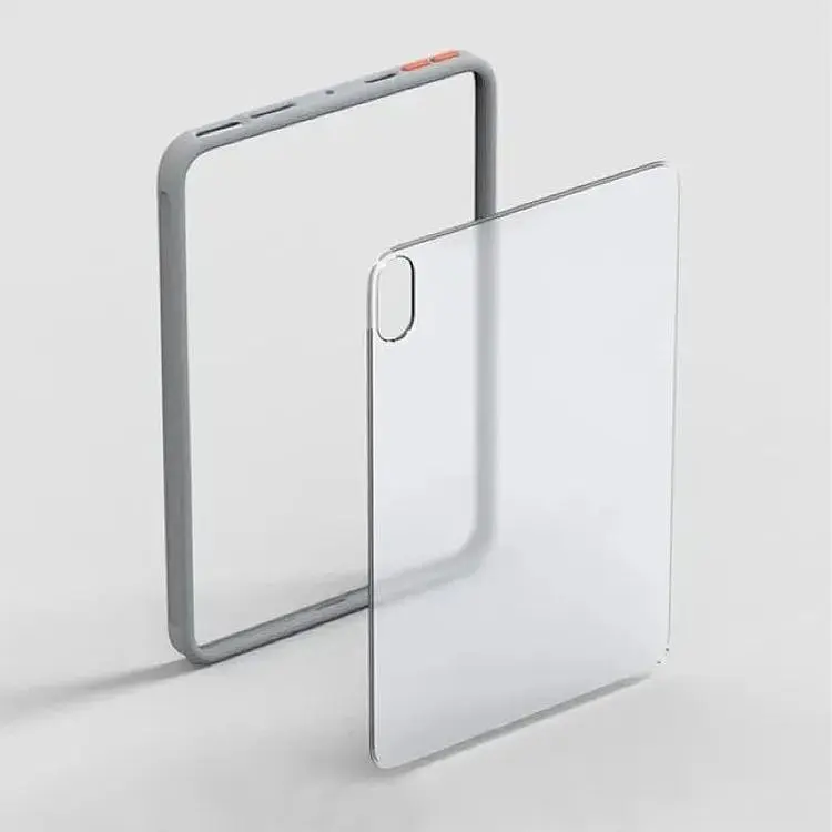 Чехол-накладка BeCover Transparancy Shell Edge Gray для Apple iPad Air 11" M2/M3 2024/2025 (711686) - фото 3