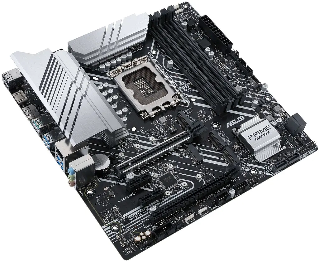 Материнська плата ASUS PRIME Z690M-PLUS D4 (PRIME Z690M-PLUS D4) (Socket 1700, Intel Z690, ATX) Б/в - фото 5
