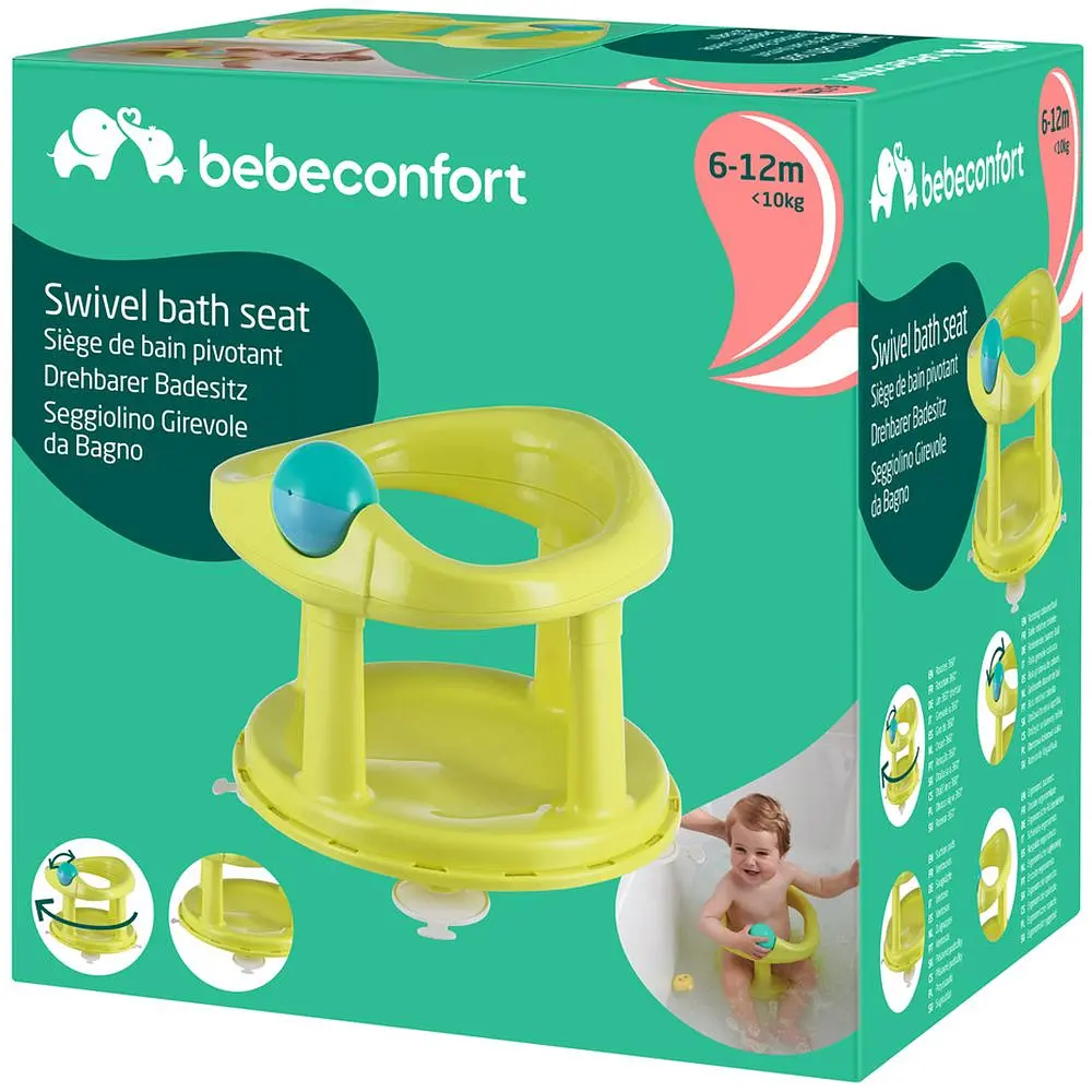 Поворотне дитяче сидіння для ванної Bebe Confort Lime, салатове (3107204400) - фото 2