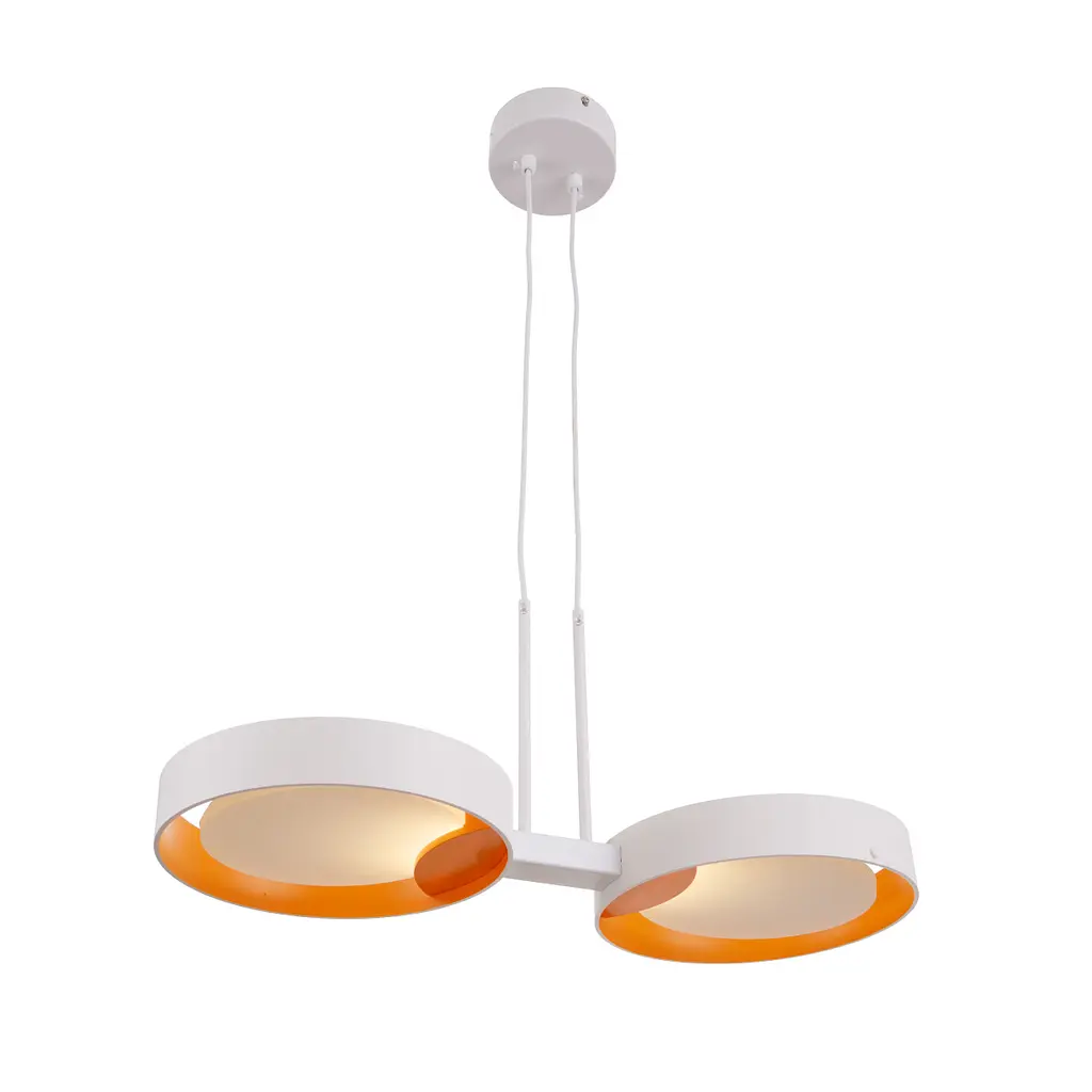 Світильник стельовий Brille підвісний BR-01 666S/2 LED 10W NW WH/G - фото 3