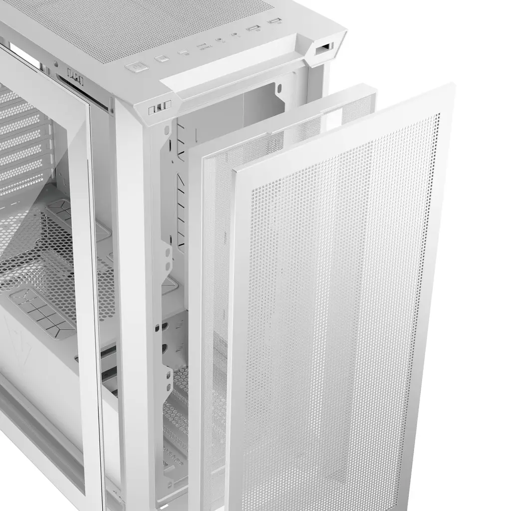 Корпус Modecom VOLCANO EXPANSE S ARGB 4x140 мм fans MIDI USB 3.0x2+TYPE-C WHITE без БЖ ATX (AT-EXPANSE-SG-20-000000) - фото 5