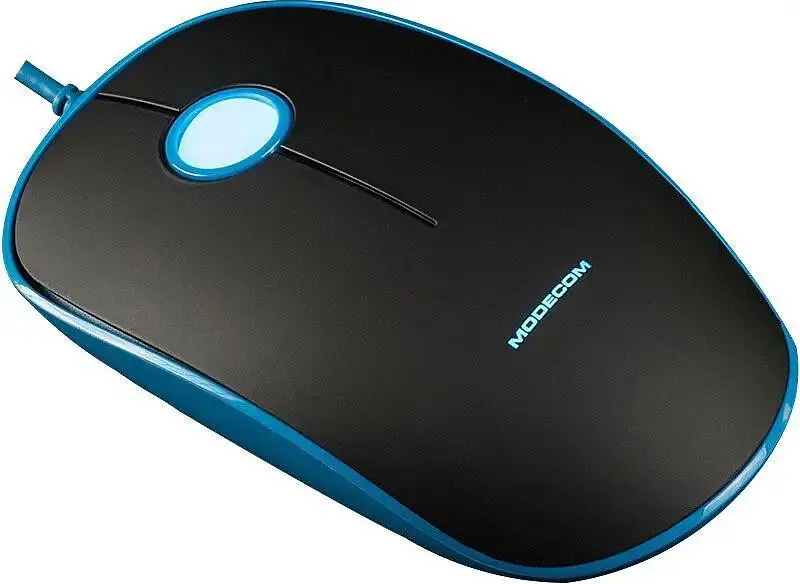 Мишка Modecom MC-M111, 3кн., 1600dpi, чорно-синя - фото 2