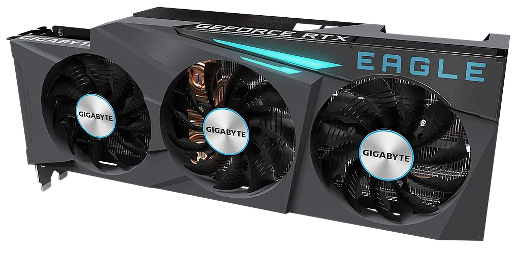 Відеокарта GeForce RTX 3080 10GB Gigabyte Eagle OC (GV-N3080EAGLE OC-10GD) Б/В - фото 2