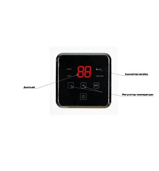 Водонагреватель Mixxus EWH-15080 CUBE DRY 80 л, 2 кВт, сухой ТЭН, вертикальный, квадратный, белый (WH0618) - фото 3