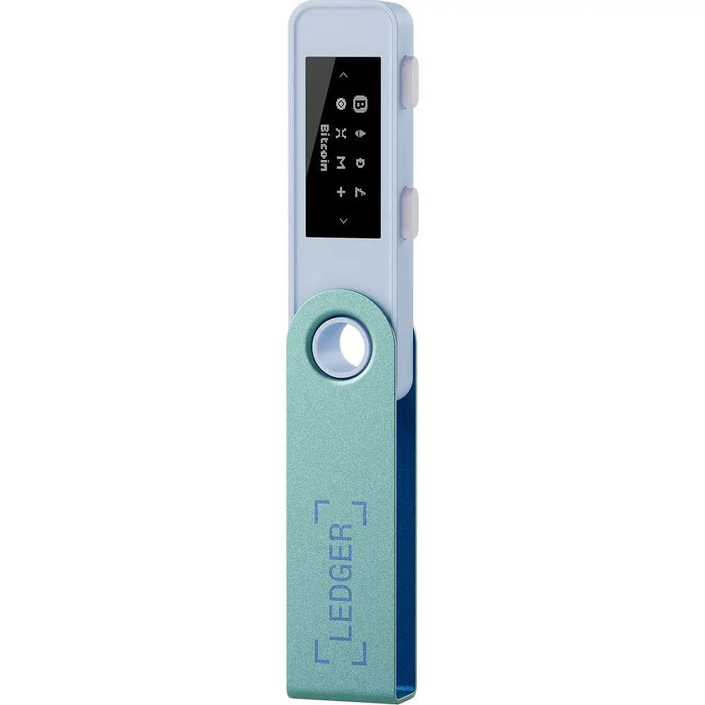 Апаратний гаманець для криптовалют Ledger Nano S Plus Pastel Green (LNSPPG) - фото 2