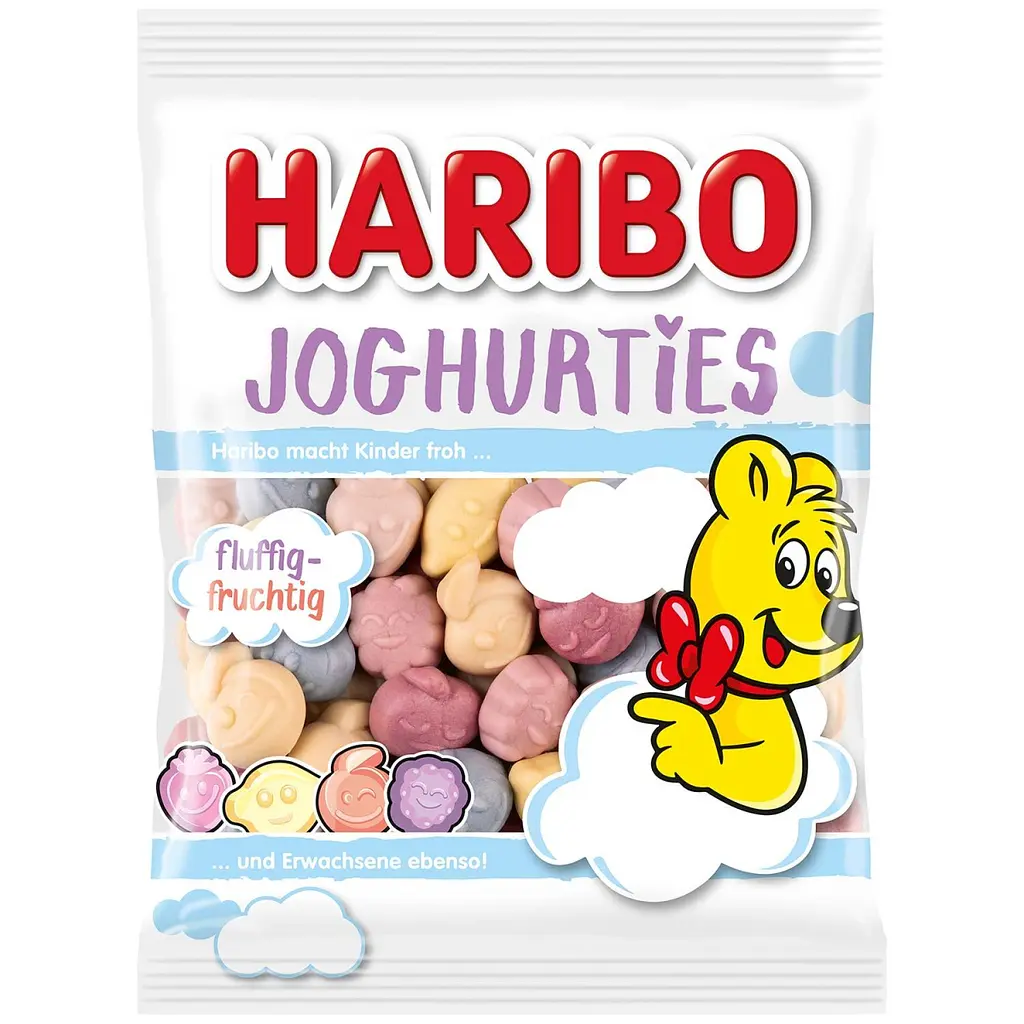 Желейні цукерки Haribo Joghurties 160 г (4001686328620)