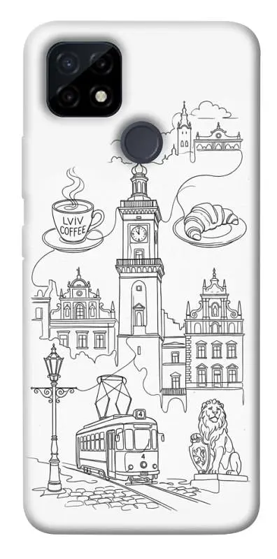 TPU чохол Demsky Lviv spirit для Realme C21Y